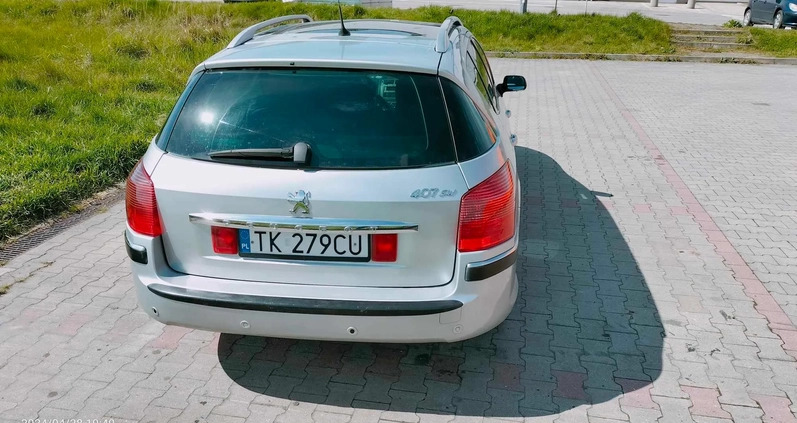 Peugeot 407 cena 8200 przebieg: 276000, rok produkcji 2005 z Kielce małe 172